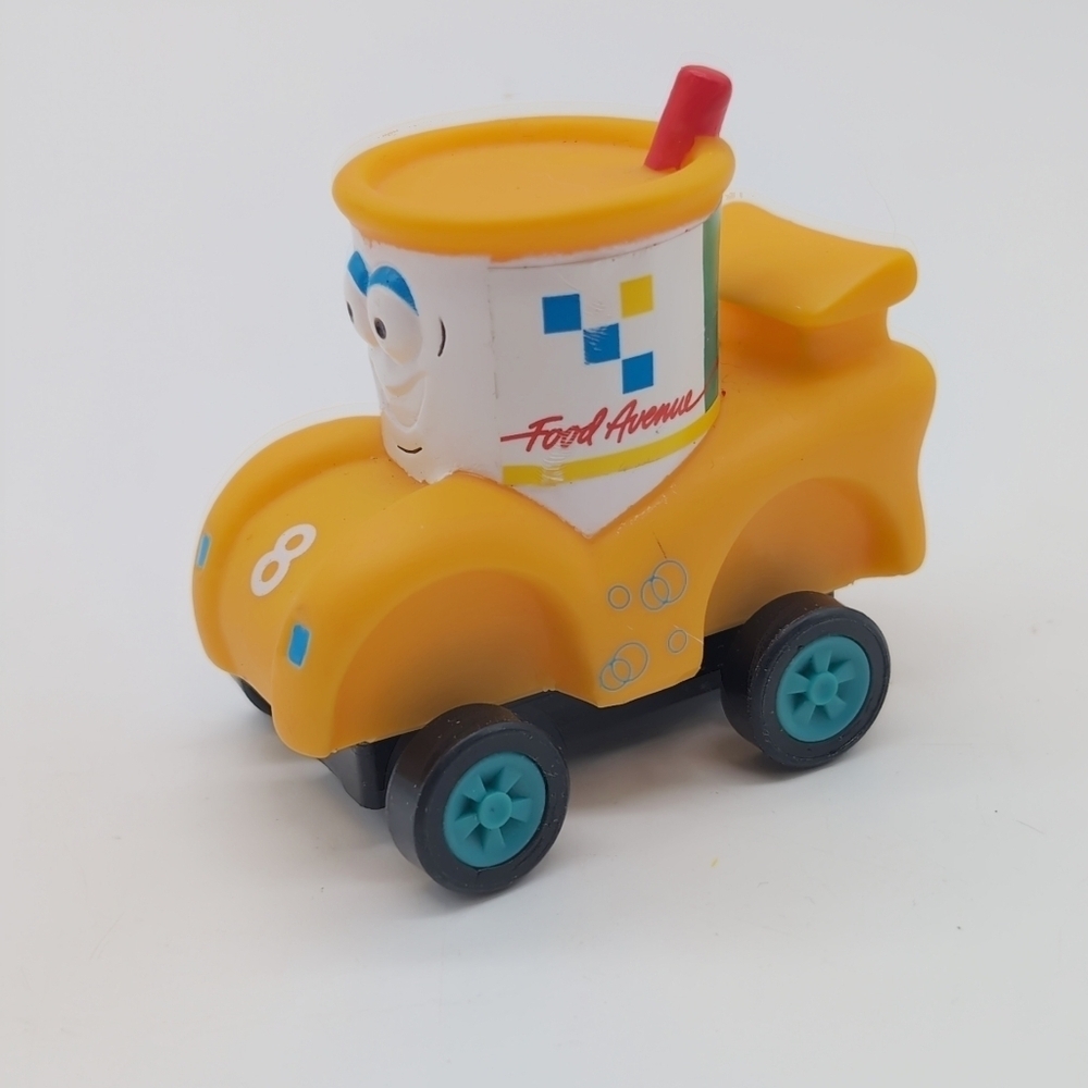 Dairy Queen Food Avenue Orange Toy Car with Cup Design